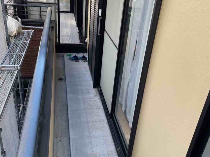 ベランダ防水 施工前