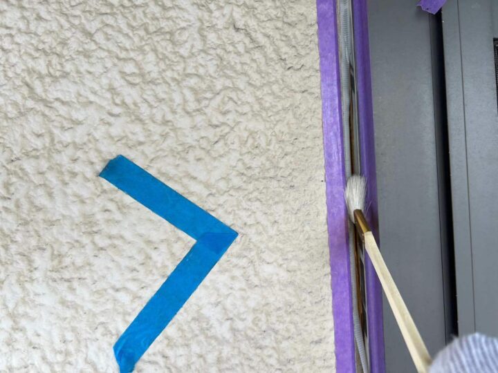 サッシ廻りシーリング(プライマー塗布)