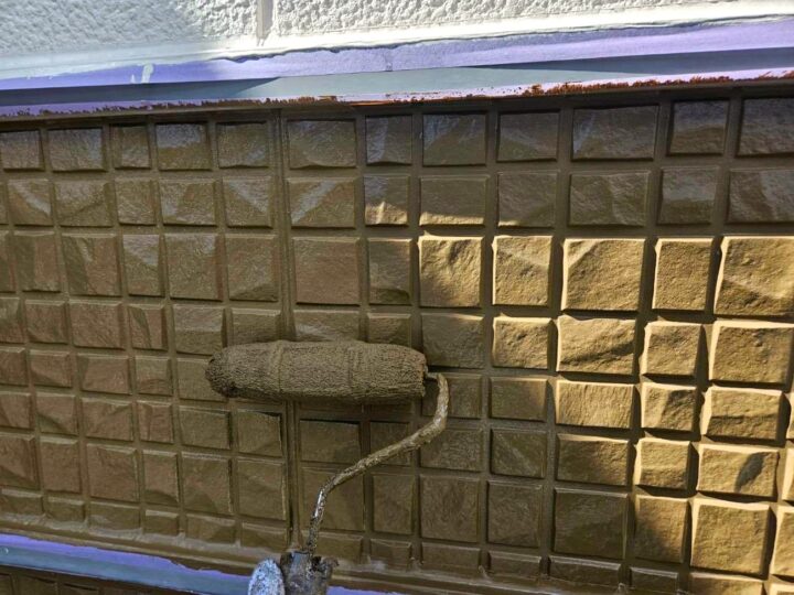 外壁塗装 上塗り