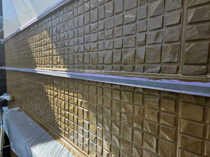 外壁塗装 上塗り 施工後