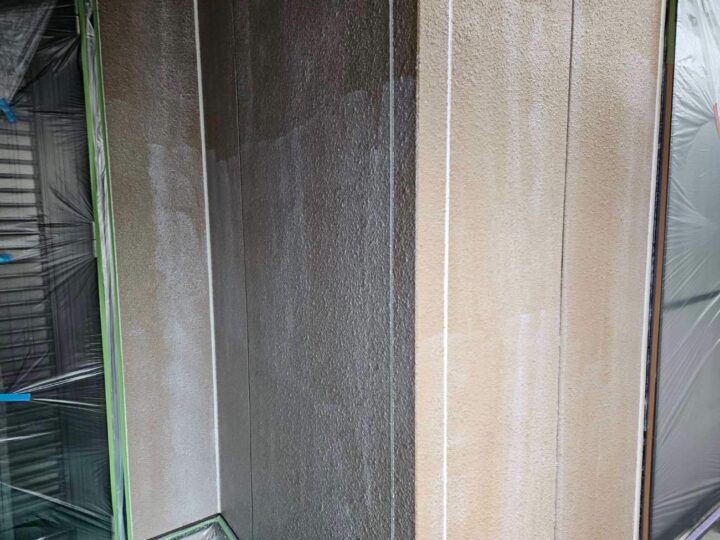 外壁塗装 下塗り 施工後