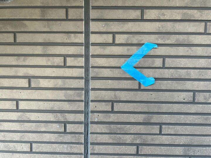 外壁 目地シーリング(施工前)