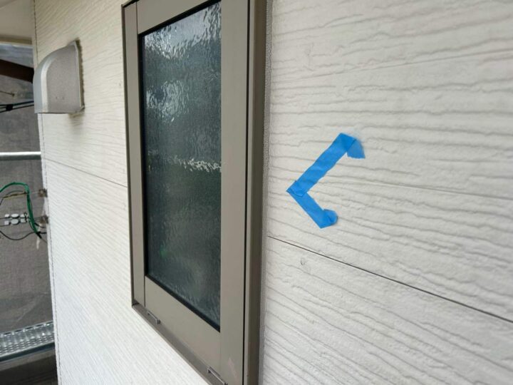 サッシ廻りシーリング (施工前)