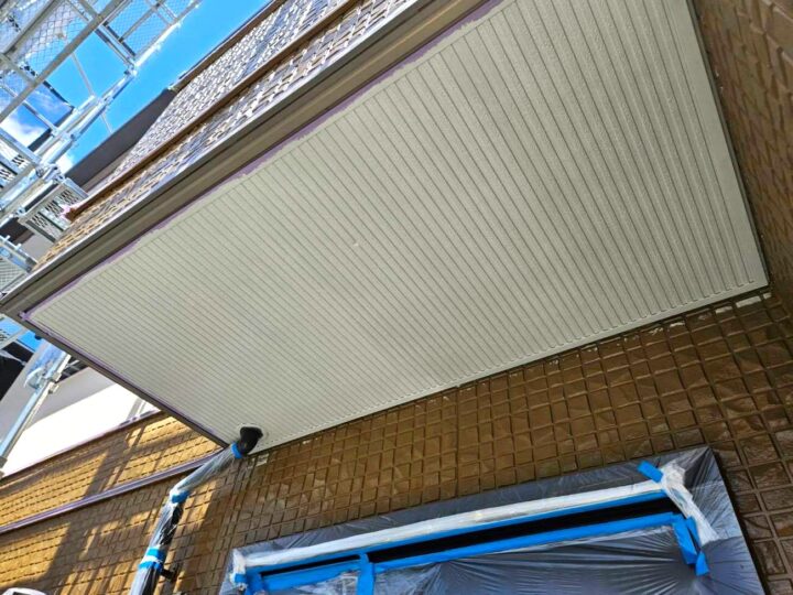 軒天 施工後