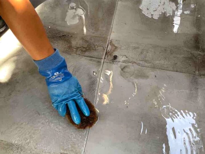 ベランダ防水 水洗い