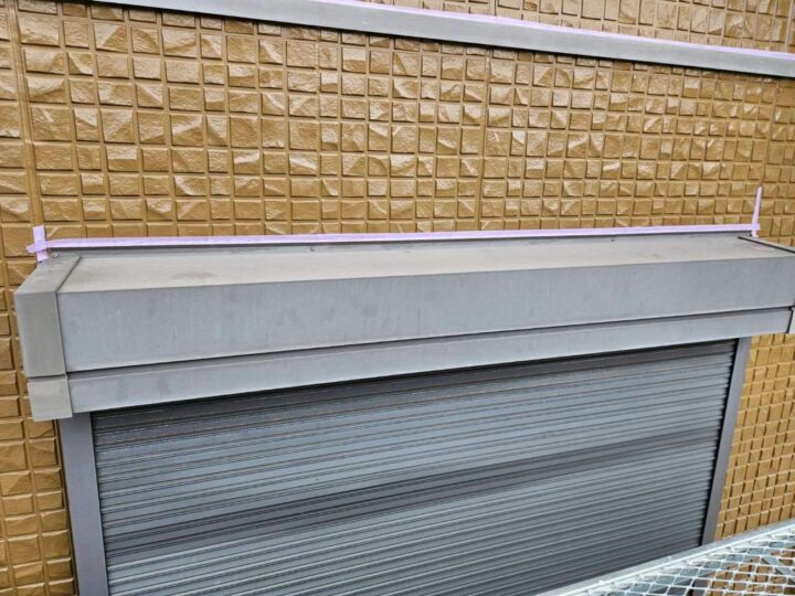 シャッターボックス 施工前