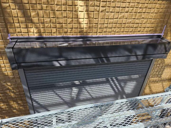 シャッターボックス 施工後