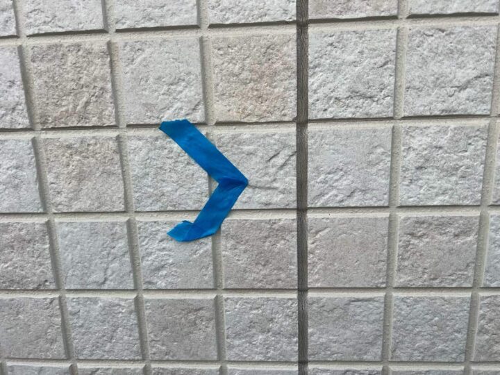 外壁 目地シーリング(施工前)