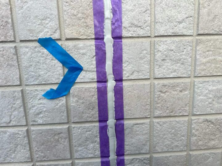 外壁 目地シーリング(材料充填)