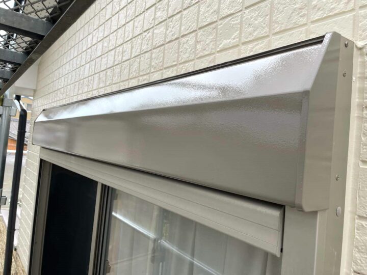 シャッターボックス 施工後