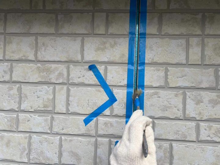 外壁 目地シーリング(プライマー塗布)