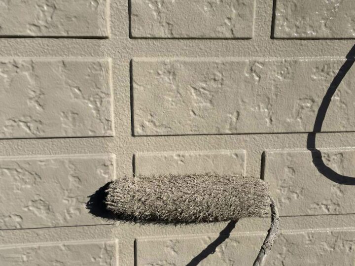 外壁塗装 上塗り