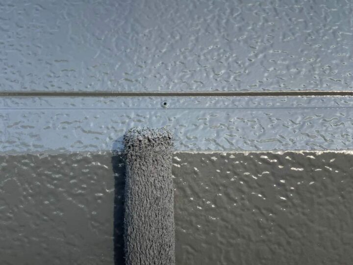 パラペット 上塗り2回目