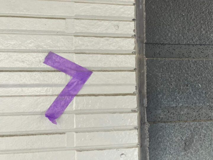 外壁 目地シーリング(施工前)