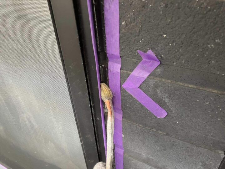 サッシ廻りシーリング (プライマー塗布)