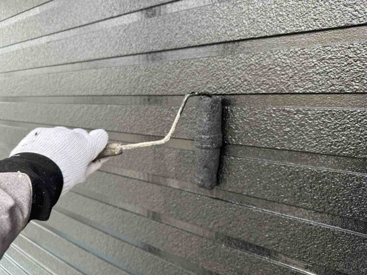 外壁塗装 上塗り