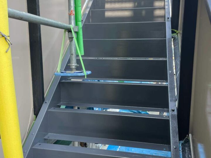 鉄部塗装 施工後