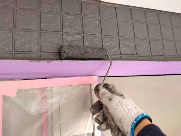 外壁塗装 上塗り