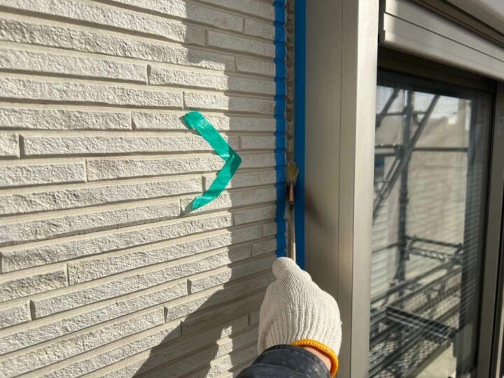 サッシ廻りシーリング (プライマー塗布)