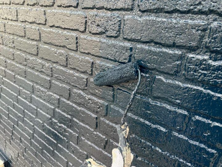 外壁塗装 上塗り