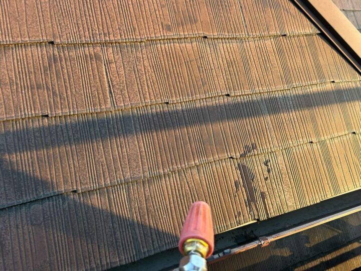 屋根塗装 高圧洗浄