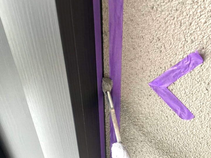 サッシ廻りシーリング (プライマー塗布)