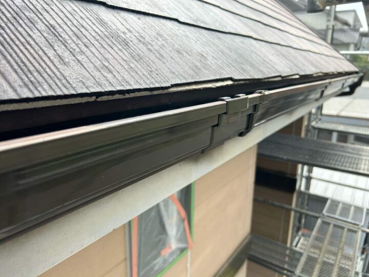 鼻隠し 上塗り1回目