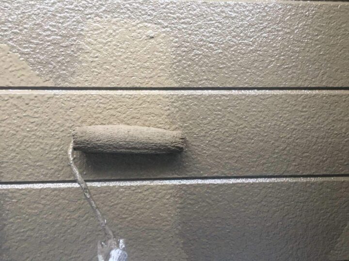 外壁塗装 上塗り