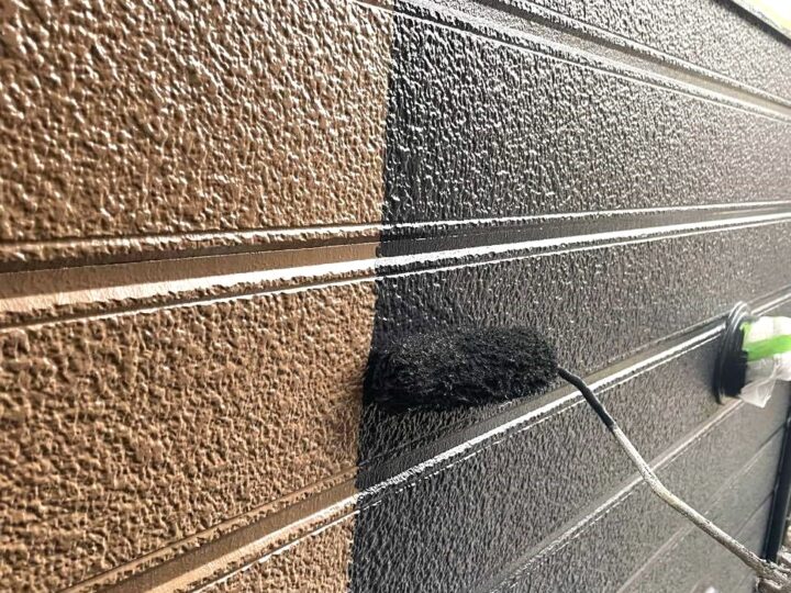 外壁塗装 1F 中塗り