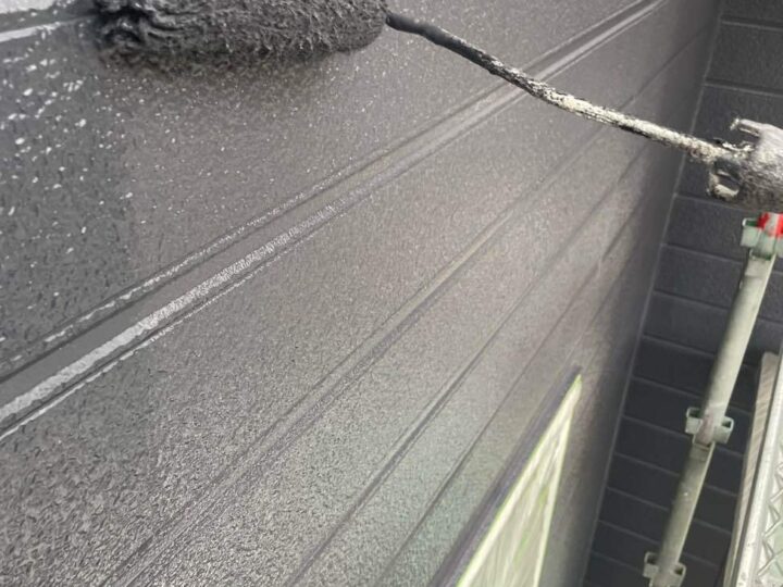 外壁塗装 2F 上塗り