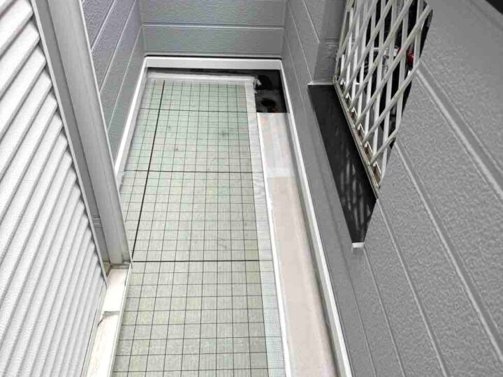 ベランダ防水 防水シート貼り