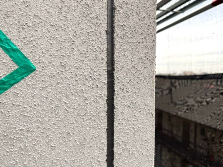 外壁 目地シーリング(施工後)