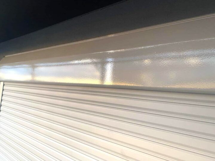 シャッターボックス施工後