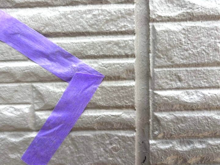 外壁 目地シーリング(施工前)