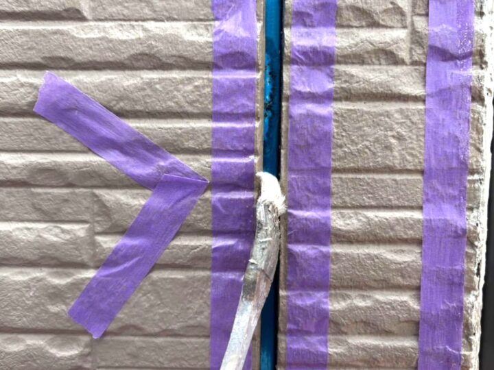 外壁 目地シーリング(プライマー塗布)