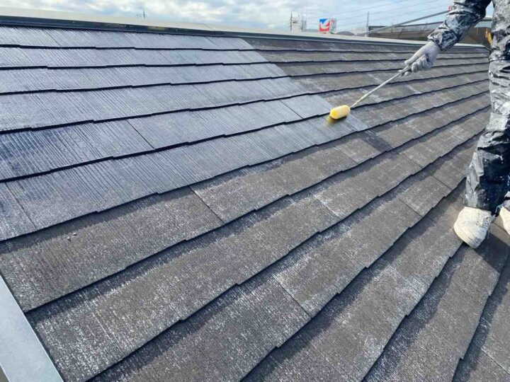 屋根塗装 下塗り