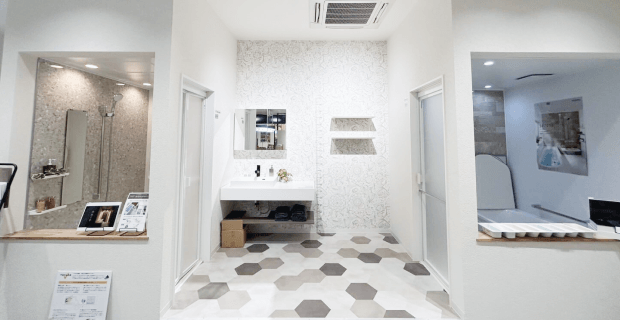 サンプル｜リアルな生活間を味わえるお風呂エリアから脱衣所