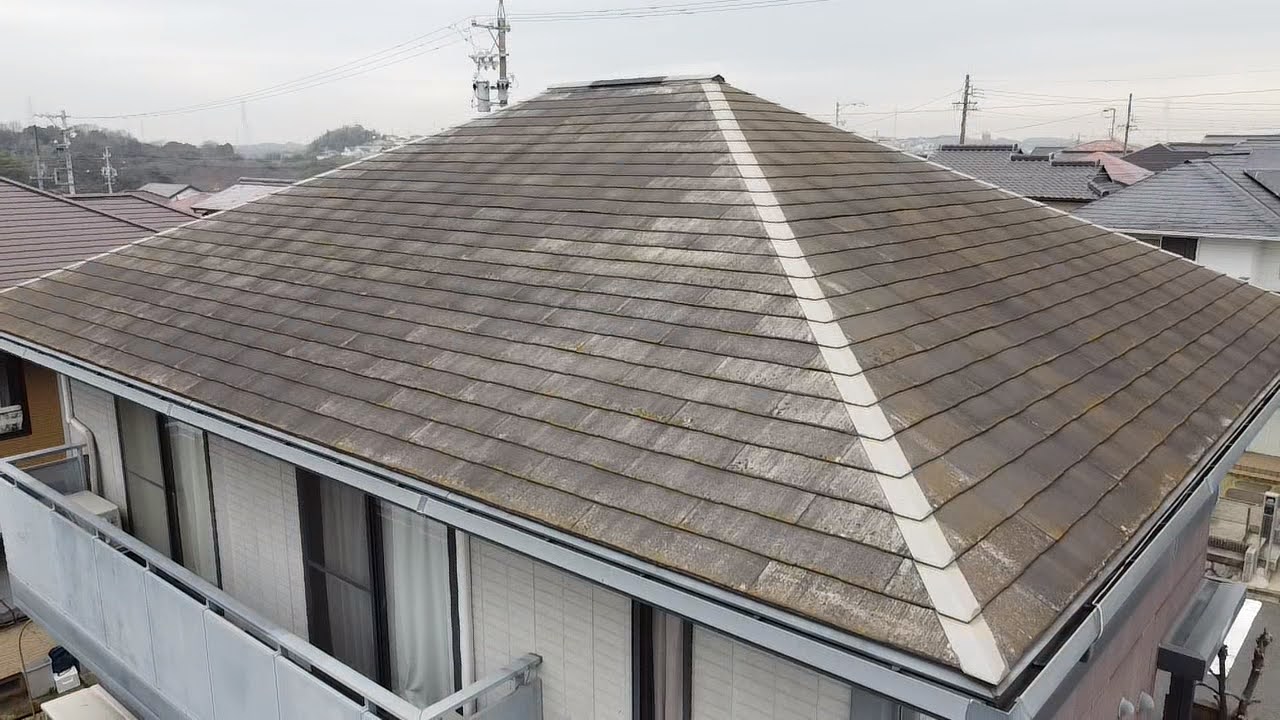 屋根塗装　東浦町