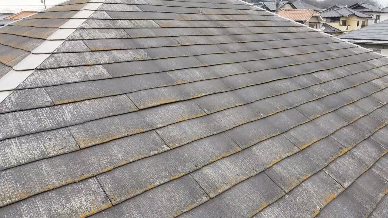 常滑市　屋根塗装