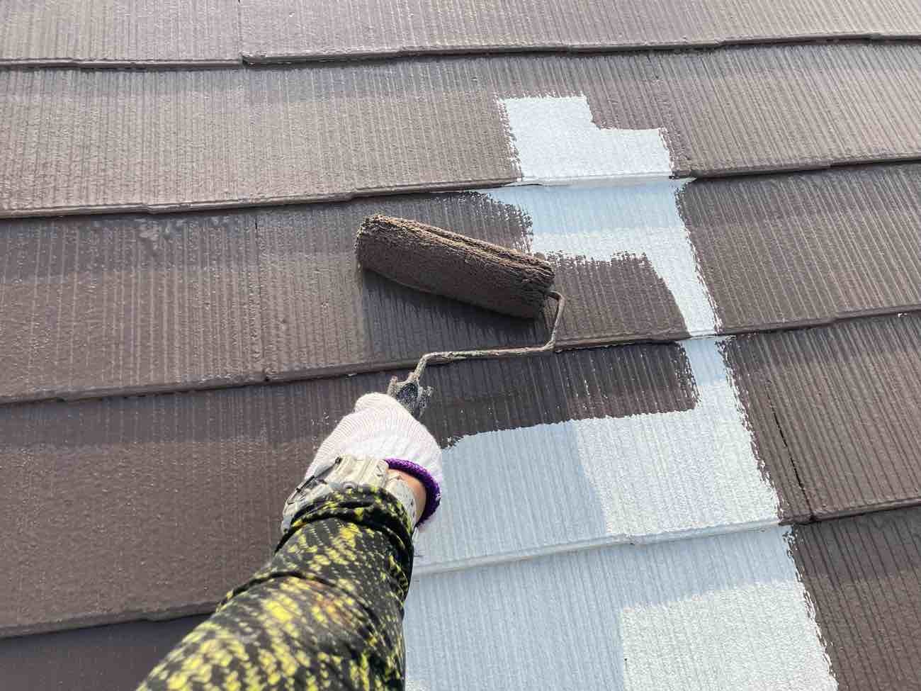 知多市　屋根塗装