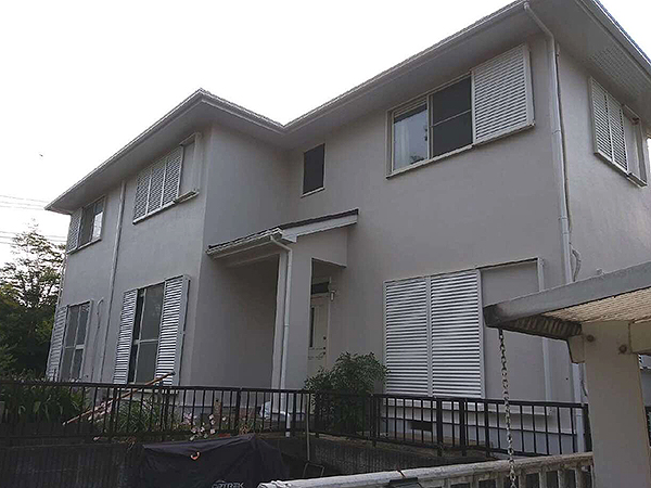 塗装出来ない箇所との色合い相性