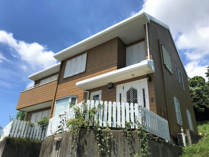 東海市で行った外壁塗装工事I様の完成写真です。
