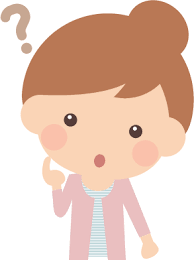 塗装について疑問に思っているイラスト