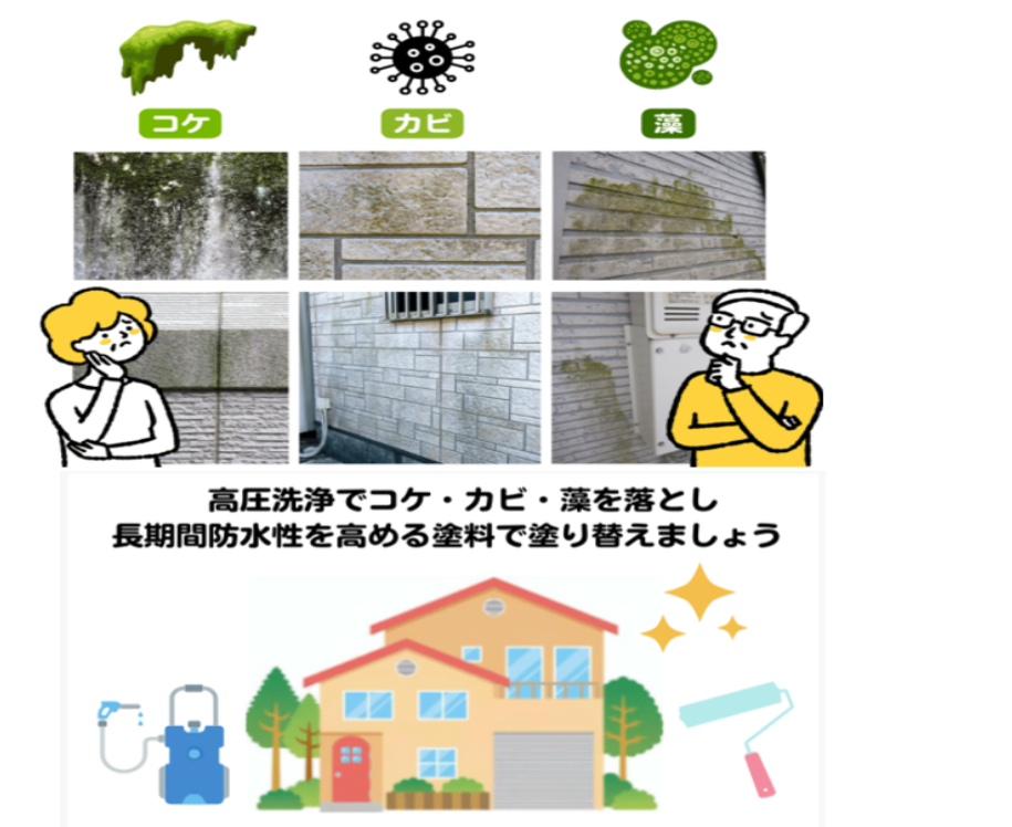 常滑市　外壁塗装　施工事例