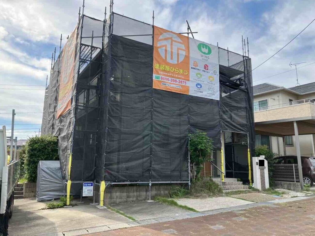 常滑市　外壁塗装　施工事例