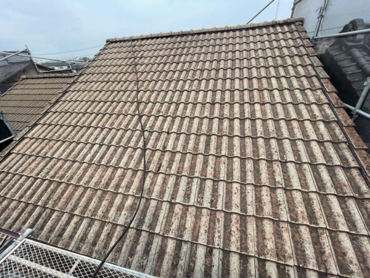 セメント瓦の塗装｜半田市・東海市・知多半島の外壁塗装・屋根塗装は塗装屋ひらまつ