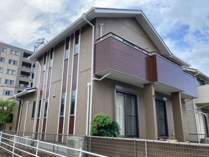 知多郡武豊町O様邸 外壁・屋根塗装工事