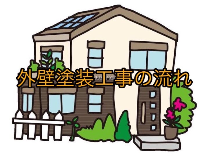 外壁塗装工事の流れ｜半田市・東海市・知多半島の外壁塗装・屋根塗装は塗装屋ひらまつ