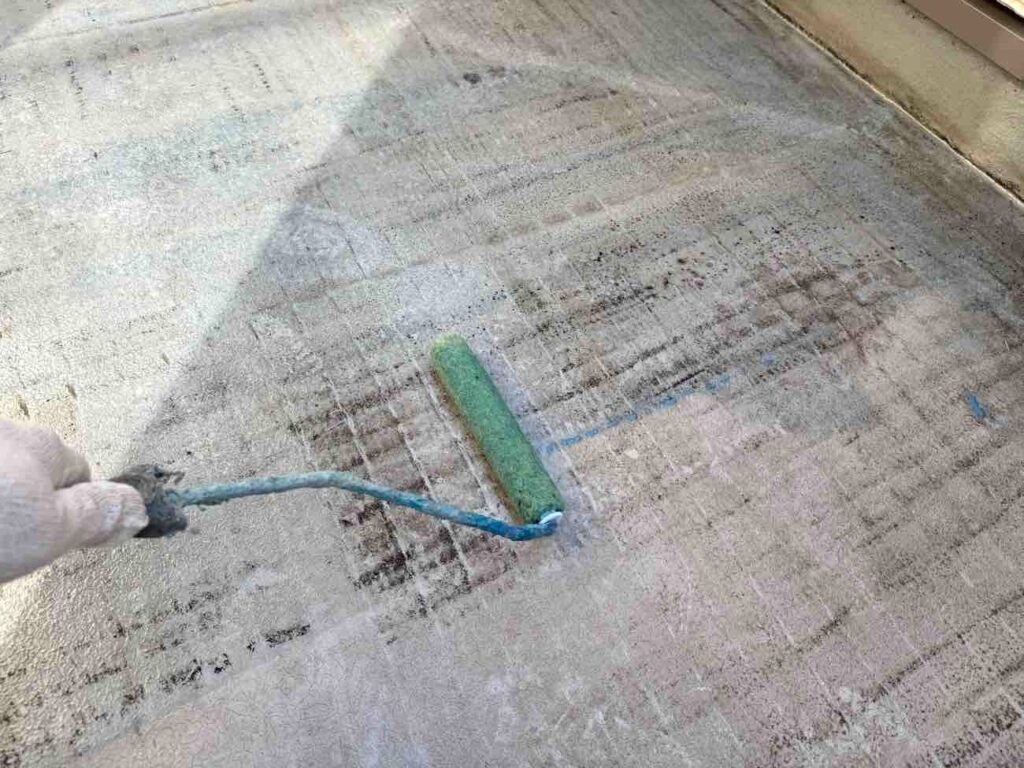 平場プライマー塗布