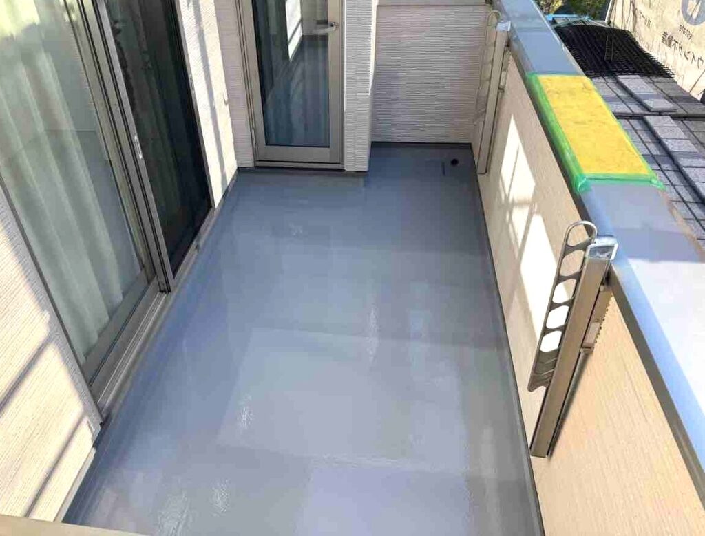 トップコート仕上げ